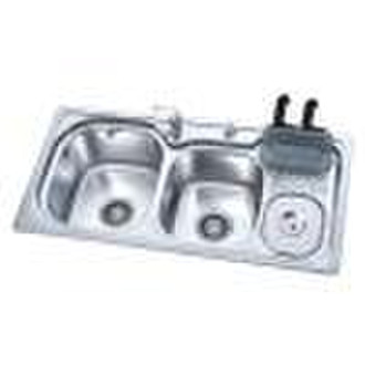 Drop in Stainless Steel Sink / KN-HF / 890 x 450 x