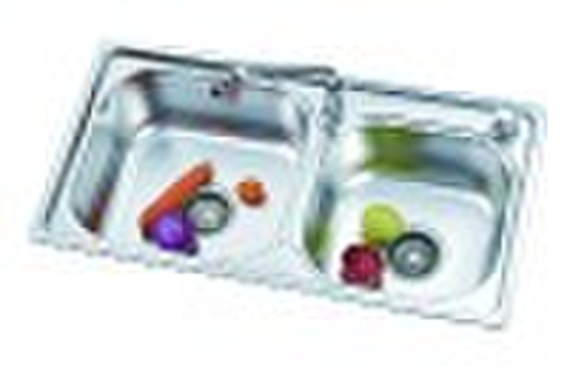 Drop in Kitchen sink/ Stainless steel sink size 76