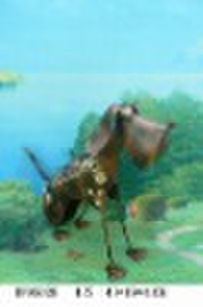 [NEW ARRIVAL]metal dog figurine can speak Welcome