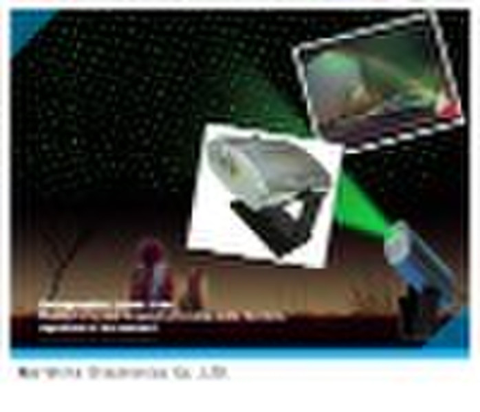 green mini laser star lighting