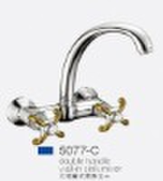 double handle kitchen faucet 5077-C