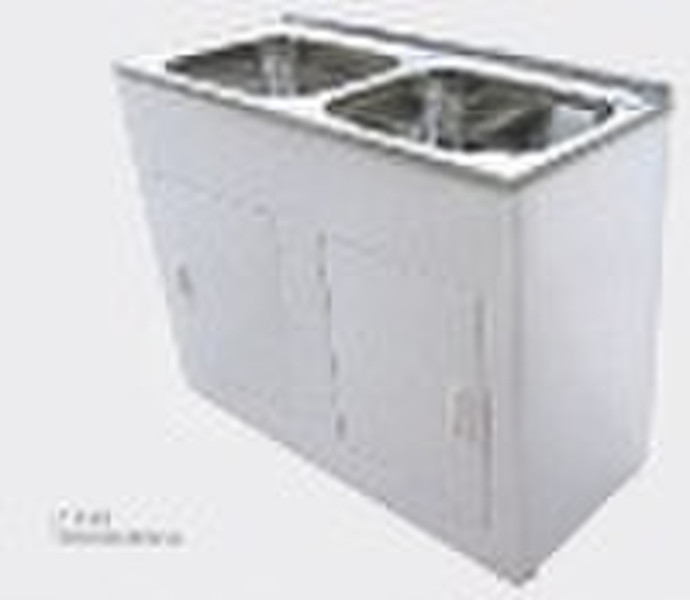 For Double Bowl Sink Kitchen Cabinet-KC1160