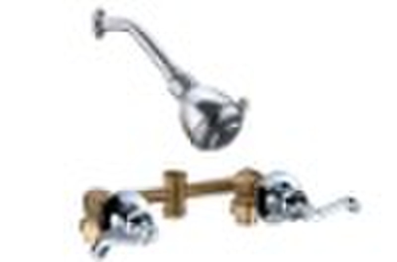 Concealed bath mixer