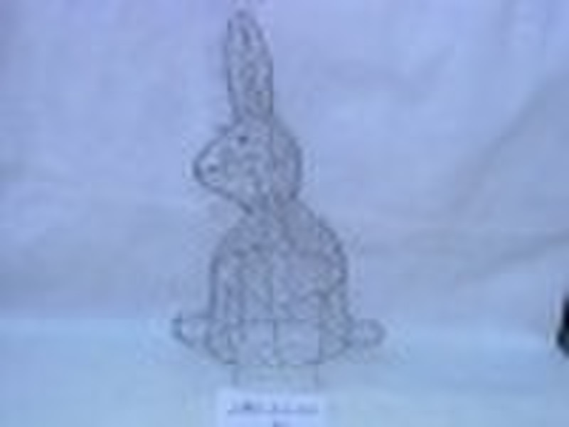 garden decoration wire animals crafts