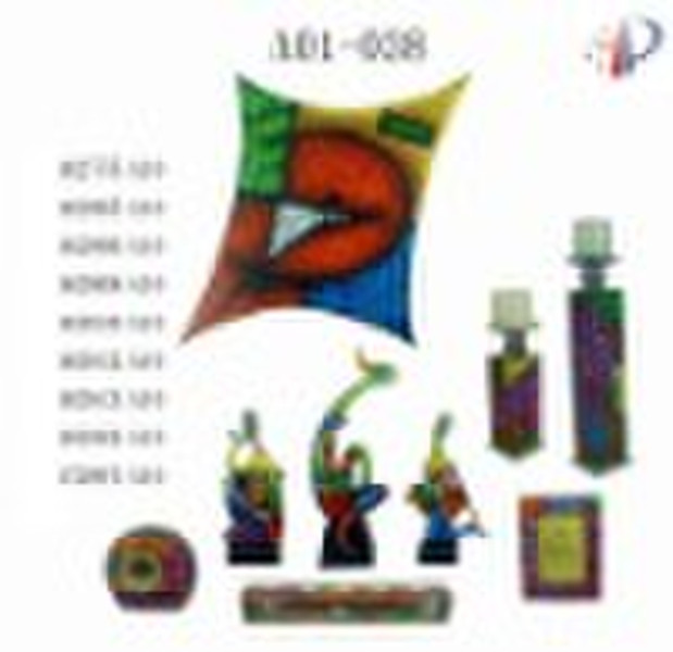 POLY ELECTRO-PLATED OIL PAINTING  DECORATION(A01-0