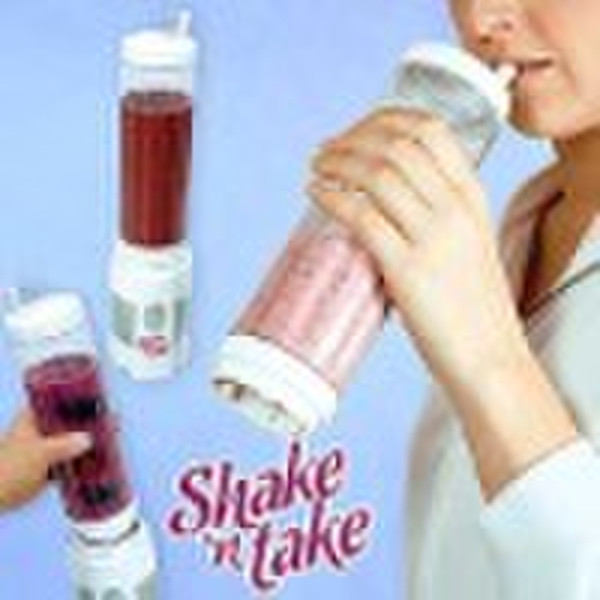 shake n nehmen Personal Smoothie-Hersteller-Sportflasche