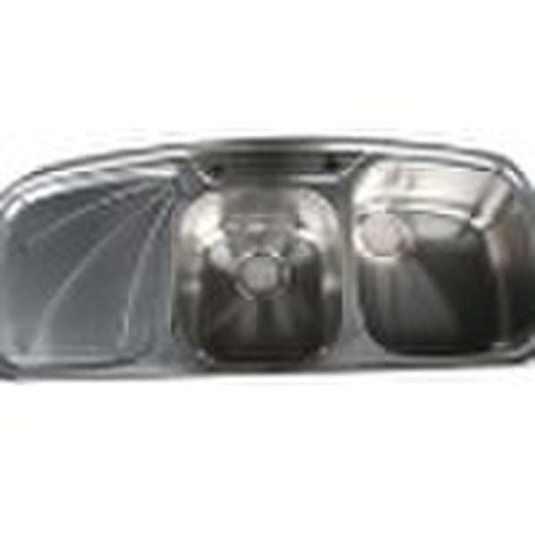 Double Bowl Stainless Steel Kitchen Sink