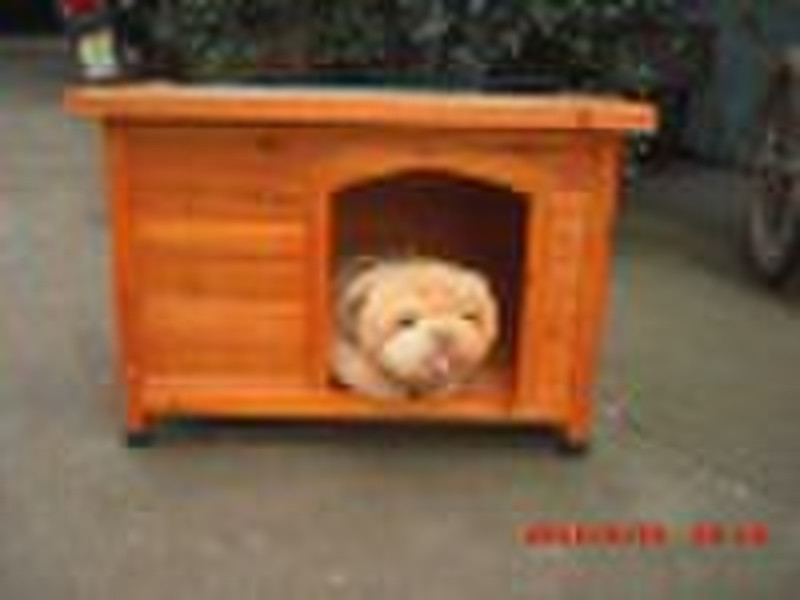 wooden dog pets cages dog house