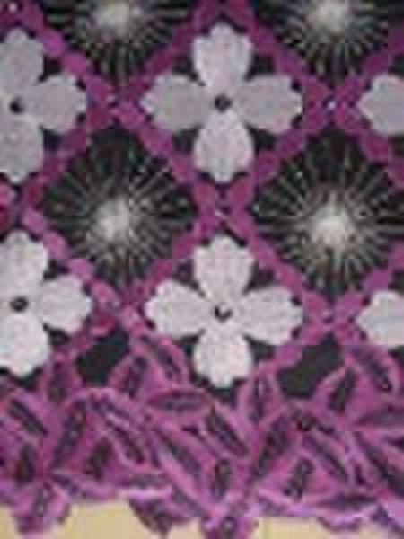 cotton lace fabric HH035