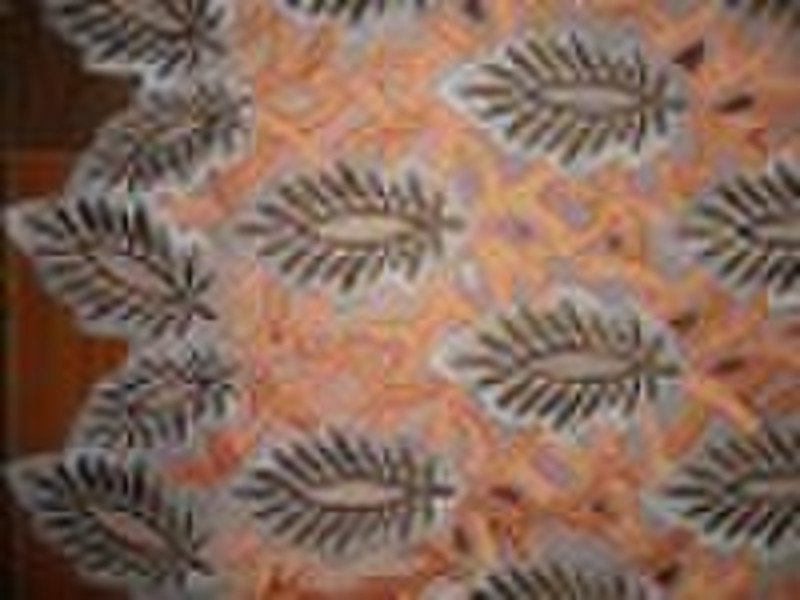 cotton voile lace fabric HH034 C2