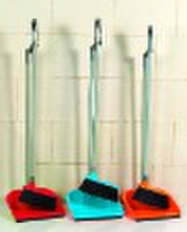 Dustpan with broom
