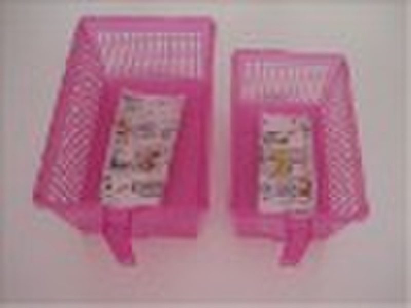 fashion storage basket with handle