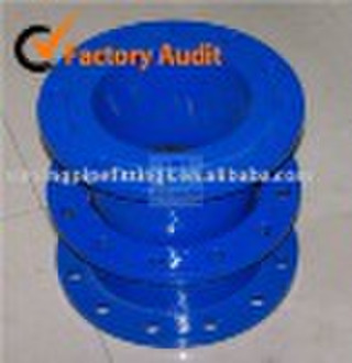 Double Flanged Pipe With Puddle Flange