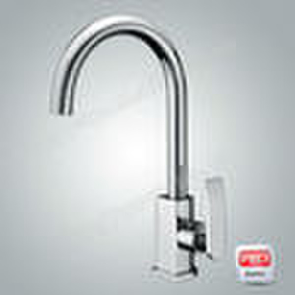 Brass Square  Kitchen Faucet