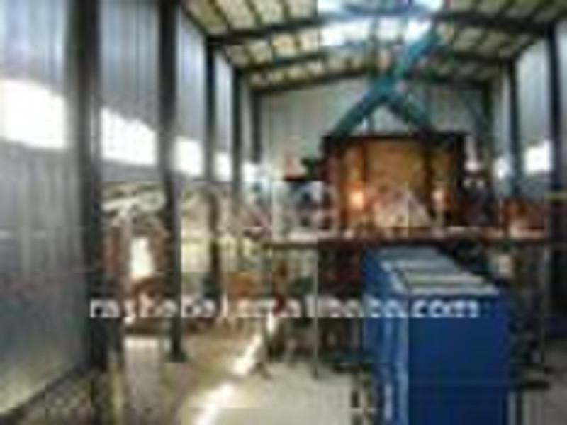Rock wool production line (Tank furnace)