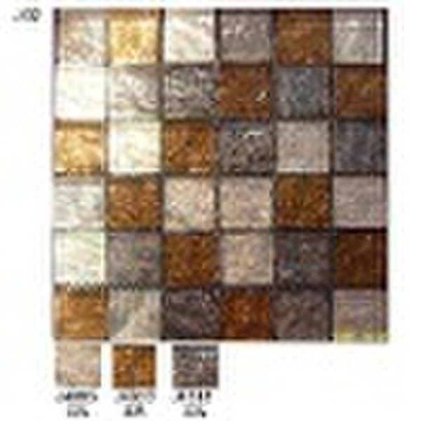 Metal glass Mosaic