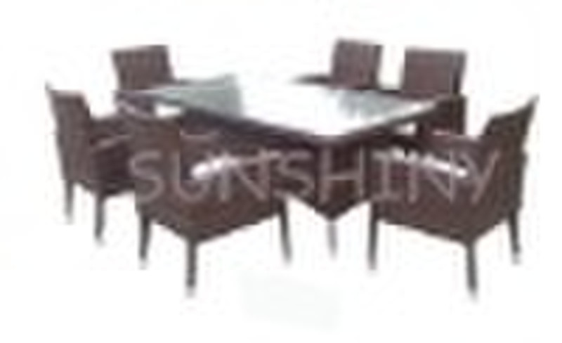 rattan dining set dining chair dining table