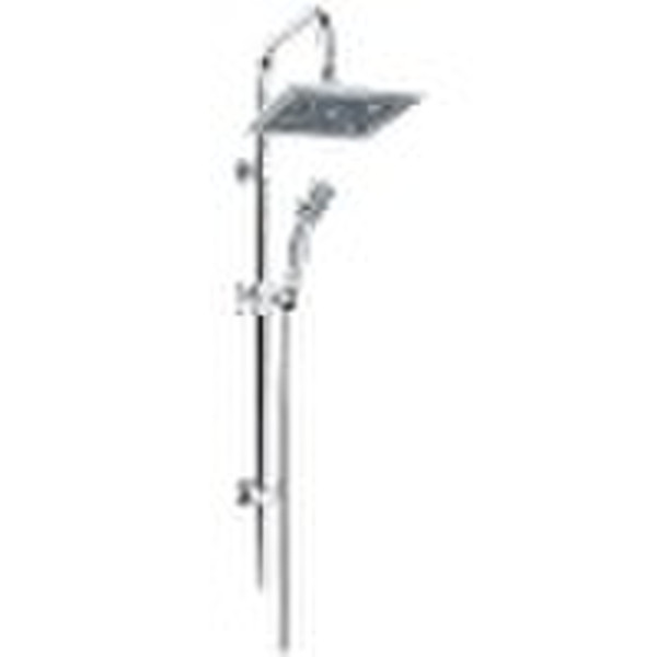 s/s rainfall shower set