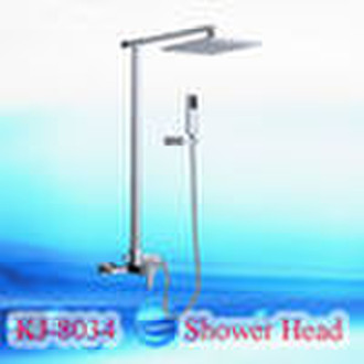 Brass rain shower set