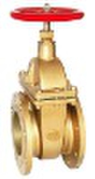 BRASS FLANGED GATE VALVE