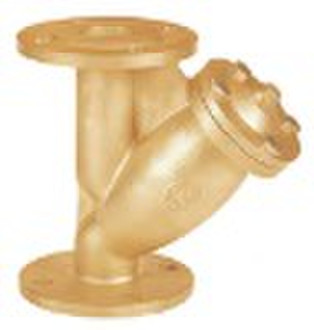 BRASS FLANGED STRAINER