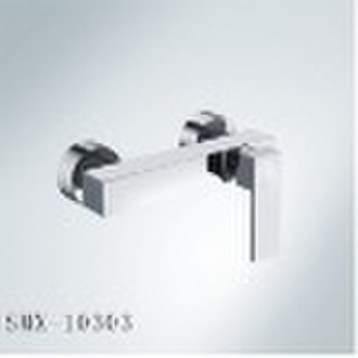 Single handle square shower tap