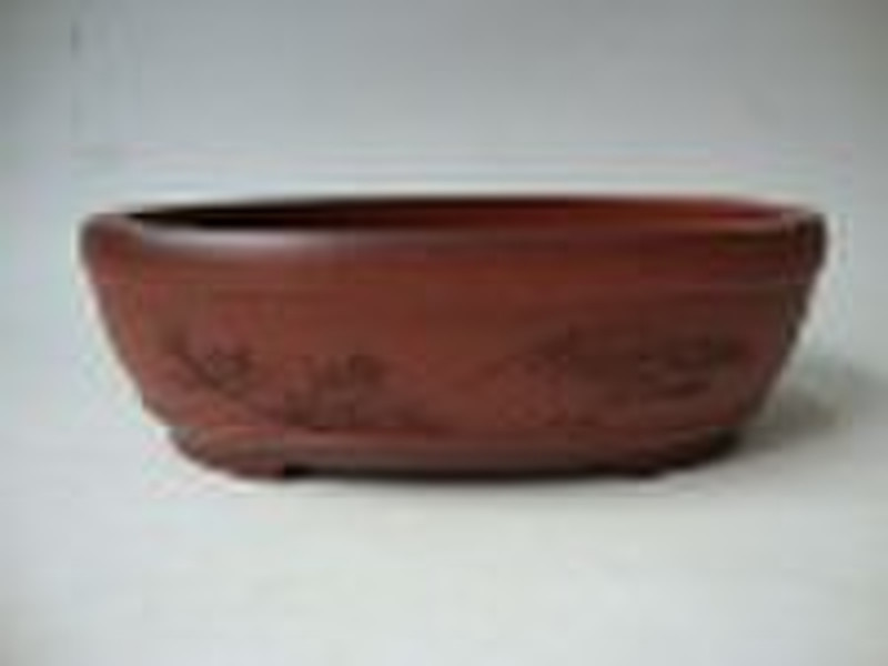 Unglazed Bonsai Pot