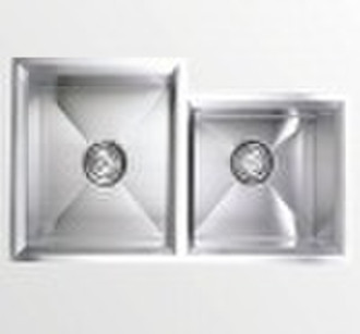 Kitchen Handmade Stainless Steel Sink (VD3218b)