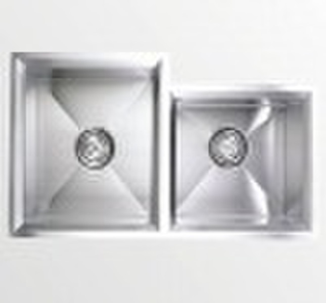 Kitchen Handmade Stainless Steel Sink (VD3218b)