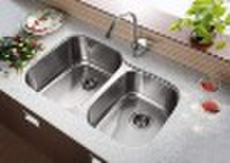 Double Bowl Stainless Steel Sink