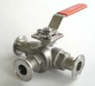 610, 3-Way Sanitary Ball Valve