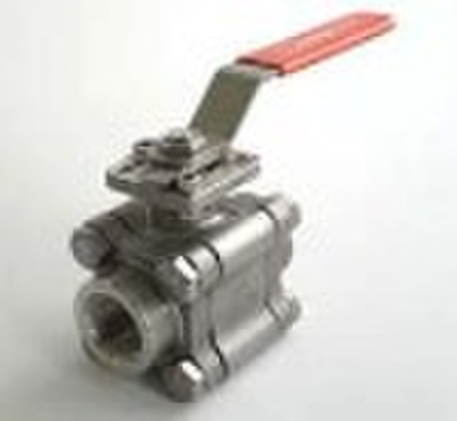 DMH306D, 3-piece Ball Valve, ISO Direct, 3600 PSI