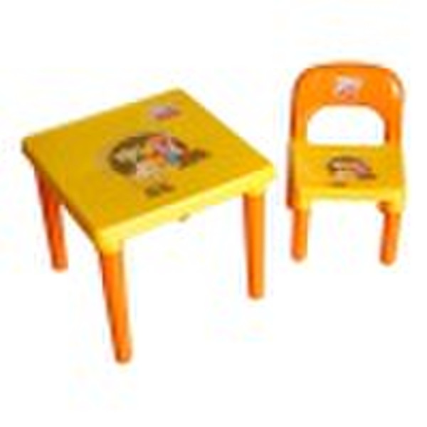 Детские пластиковые набор стол