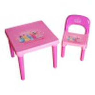children plastic table&chair set