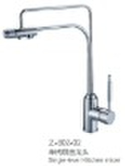 Single-lever kitchen tap