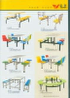 FRP Canteen Tables and Chairs