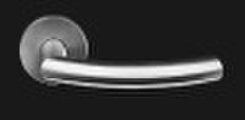 Stainless steel hollow tube lever handle