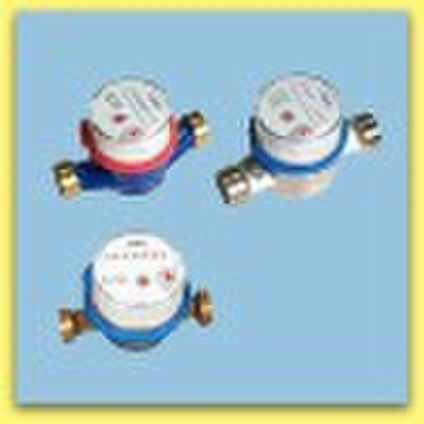 single jet dry type  water meter