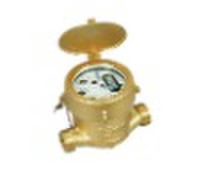 Rotary vane wheel  liquid-sealed water  meter