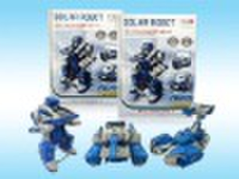 3 IN 1 SELF-ASSEMBLY SOLAR ROBOT