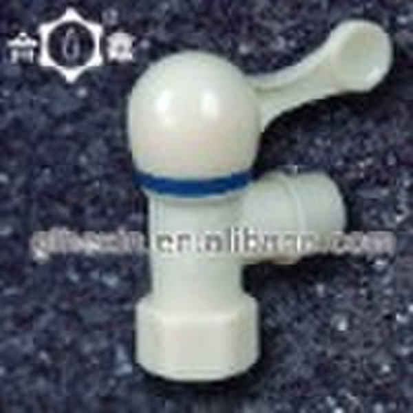 plastic angle valve quarter turn PP ABS