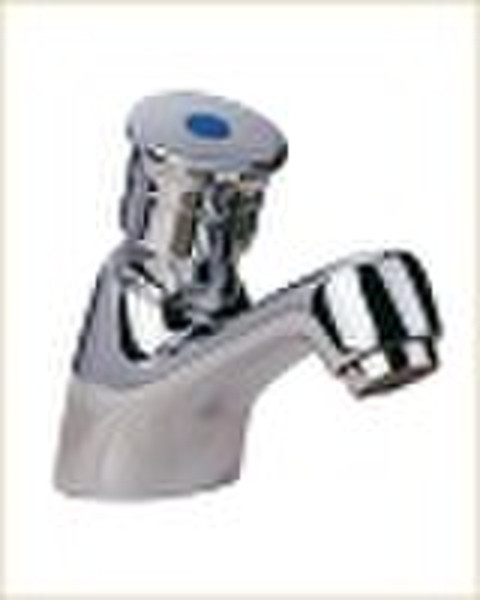 Self-closing basin Tap