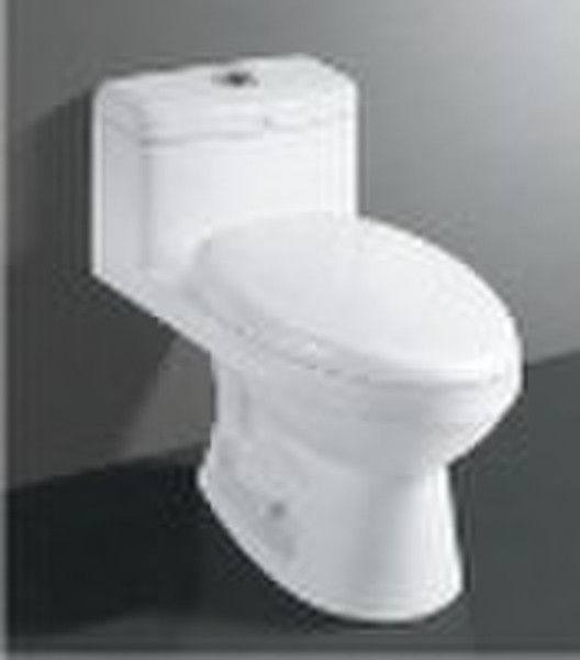 Siphonic one-piece toilet ceramic toilet Nanometer