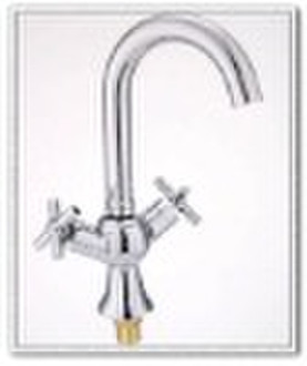 brass kitchen faucet