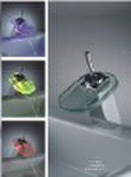 LED basin faucet