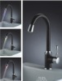 LED light Kitchen faucet