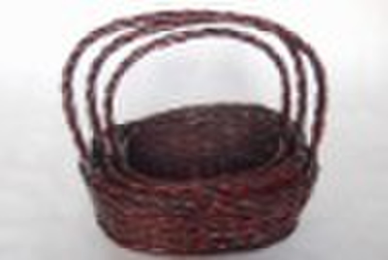 Willow storage basket