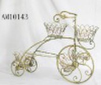 metal bicycle plant stand