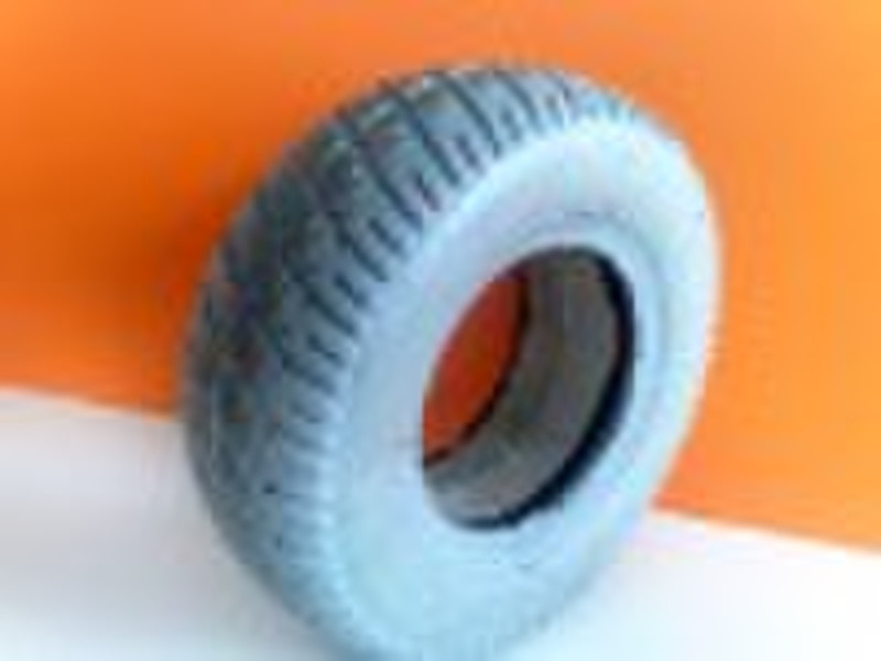 8" foam PU filled rubber tire