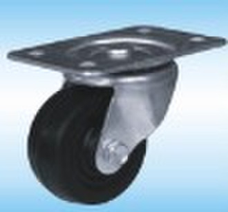 heavy duty rubber caster